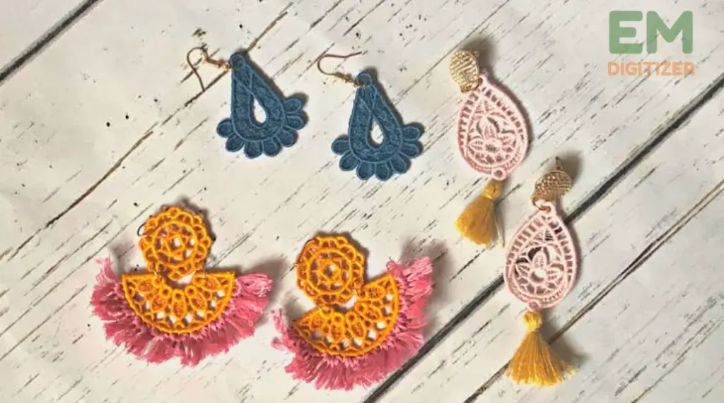 Use As An Embroidered Jewelry