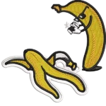 Scena del crimine della banana