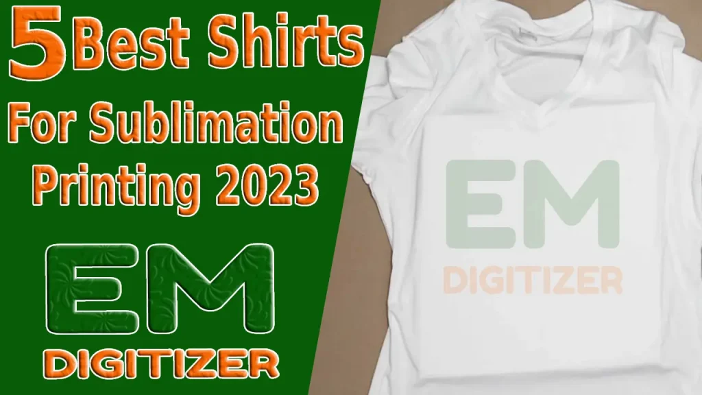 Las mejores camisas para impresión por sublimación 2023