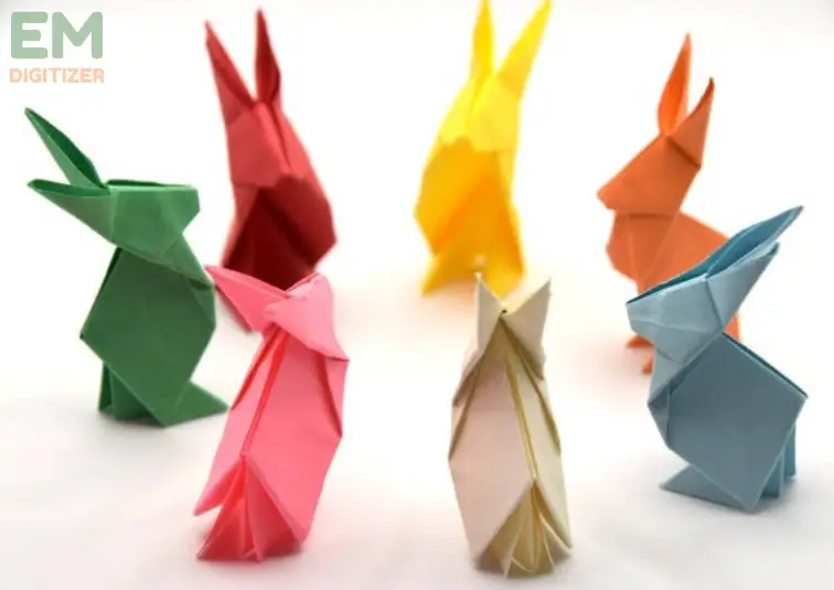 Niedlicher Origami-Hase