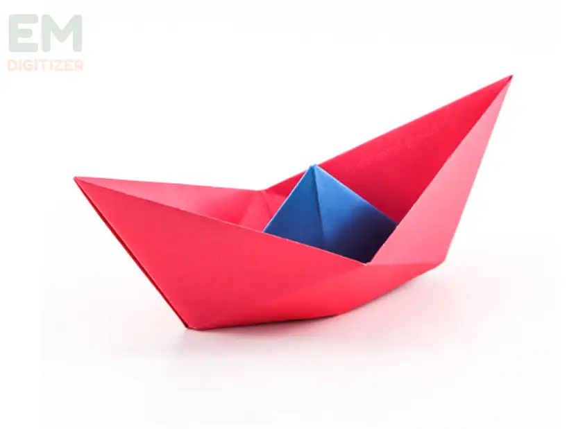 Barco de origami para principiantes