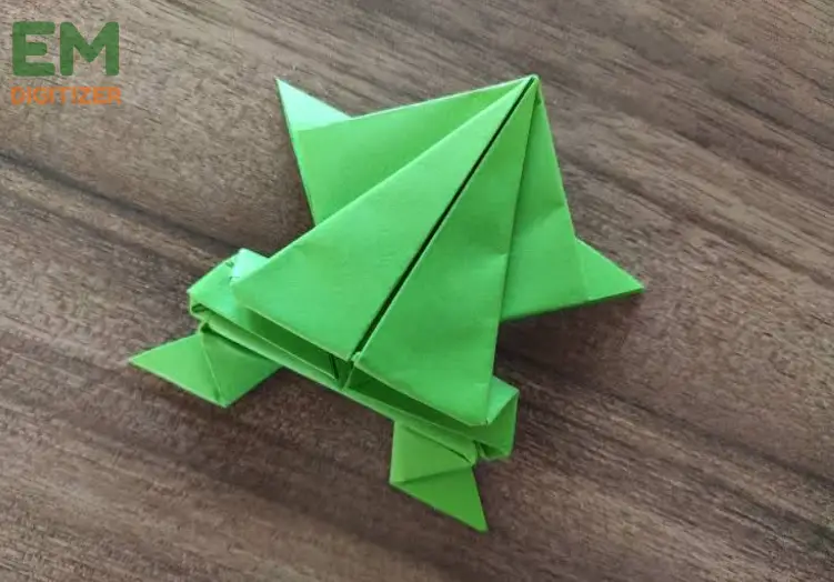 rana de origami