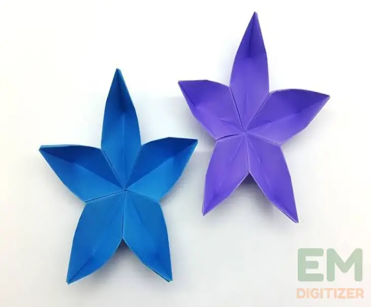Flor Simple De Origami