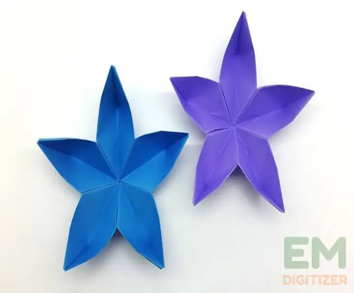 Fiore semplice di origami