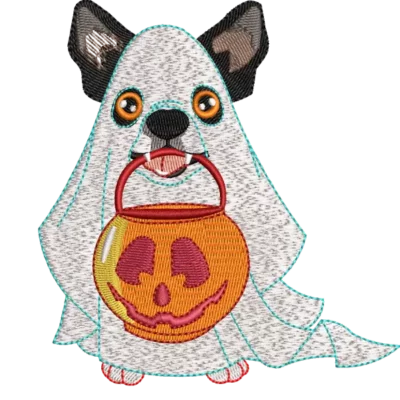 Хэллоуинская собака