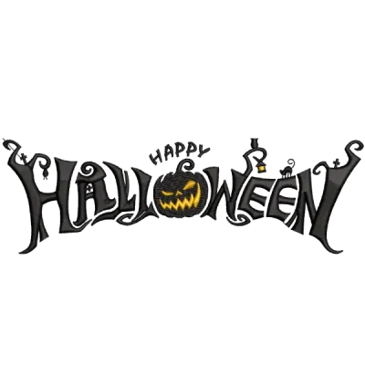 Banner di testo di Halloween