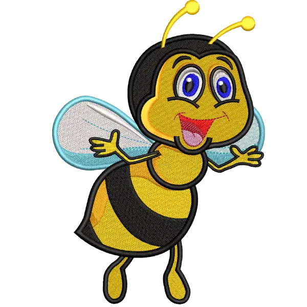 النحلة الطائرة بالعسل