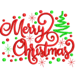 Merry Christmas Letter With Tree