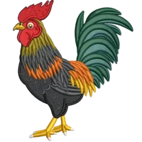 Realistic Rooster Machine