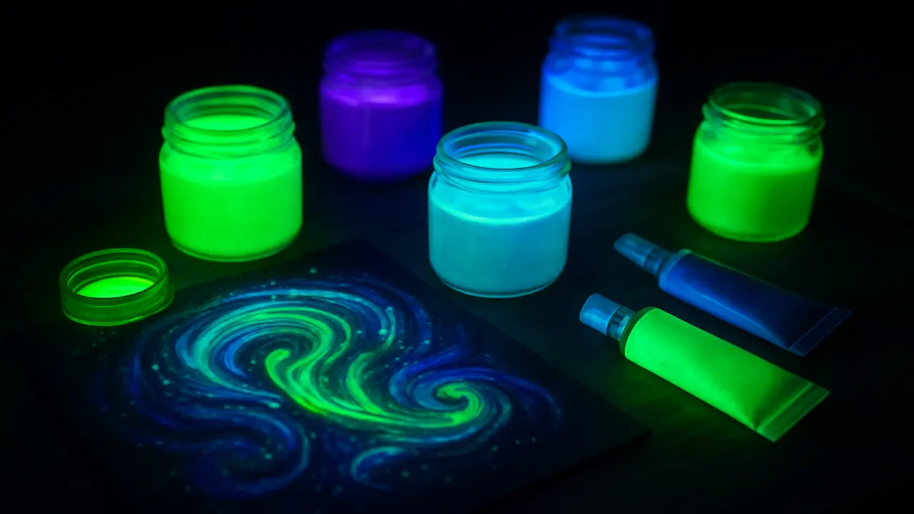 Best Glow in the Dark Paints In 2025 For Illuminating Artwork