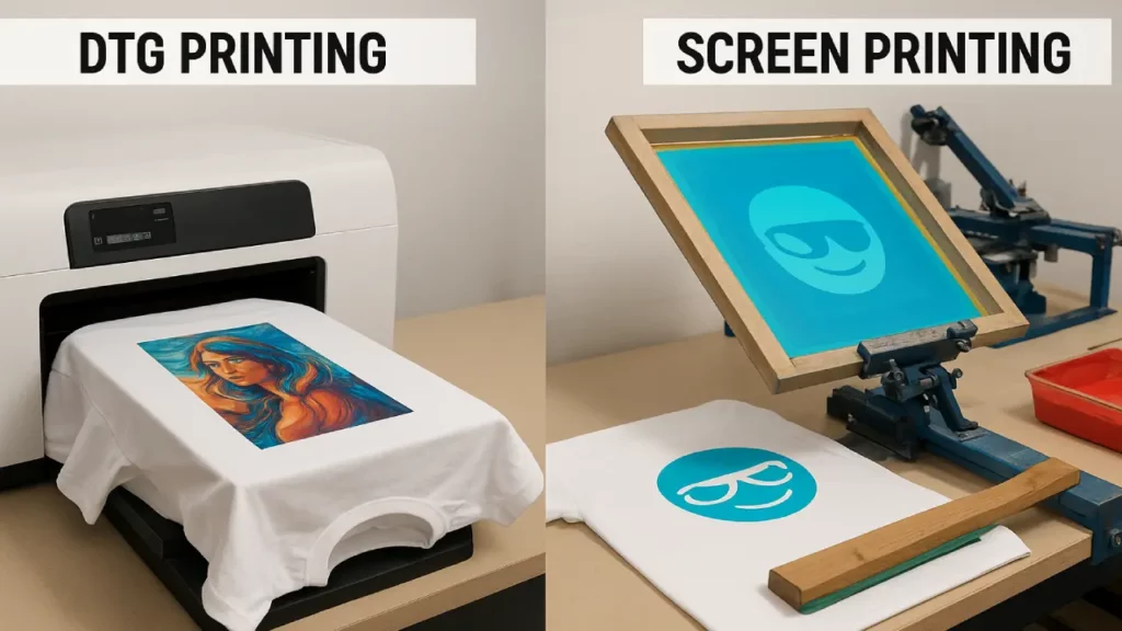 DTG Vs Screen Printing _ Explanation How Much It Costs