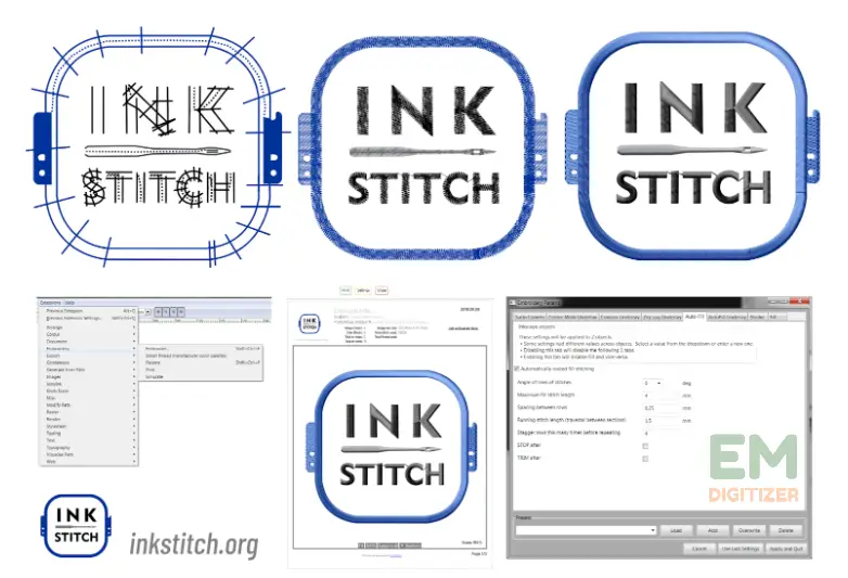 Как установить InkStitch