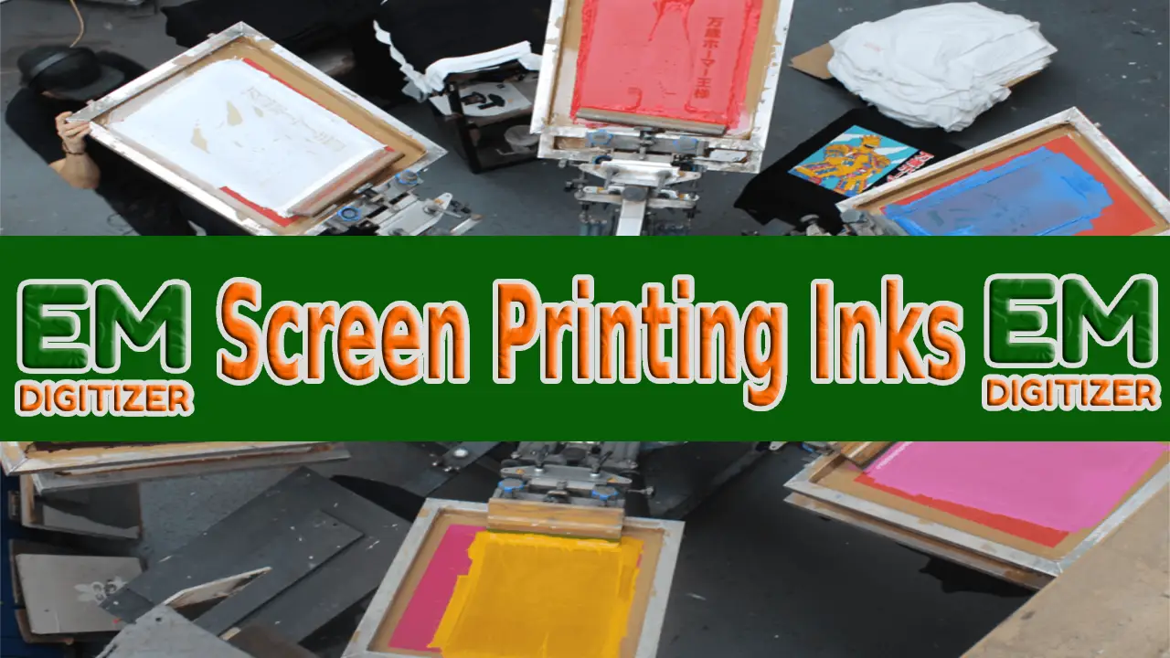 Types Of Screen Printing Inks