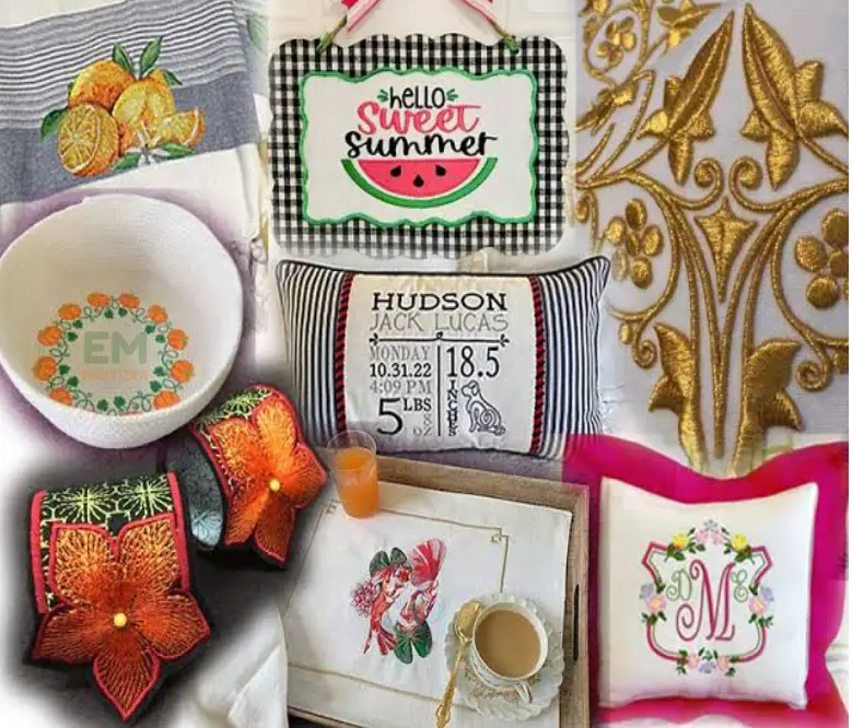embroidery business name ideas for home decor items