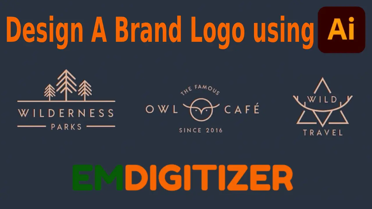 How To Design A Brand Logo using Adobe Illustrator