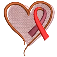 Aids Awareness Heart