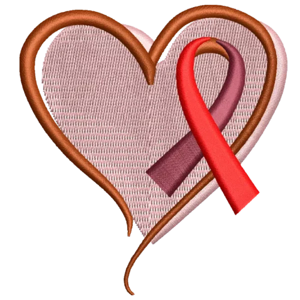 Cuore della consapevolezza dell'AIDS