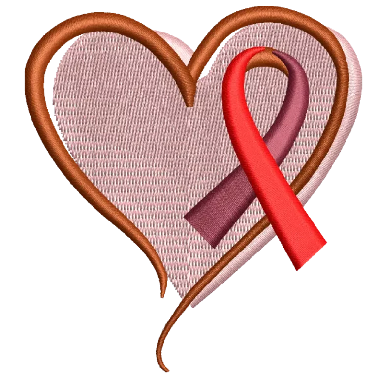 Aids Awareness Heart