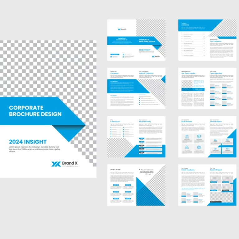 Graphic Design Services 7 Brousher Corparion deisgn