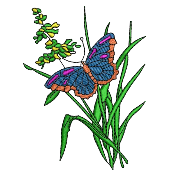 Бабочка Цветок