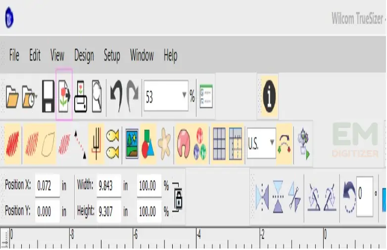 Export or Save the final design into the DST file