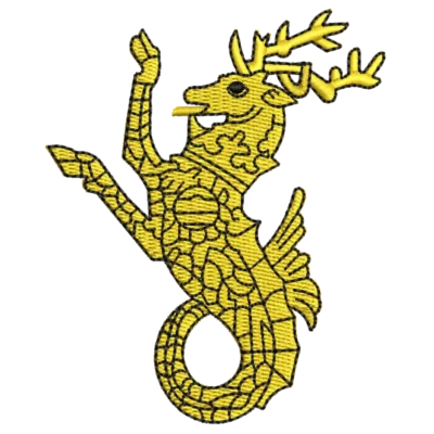 Heraldic Deer Logo