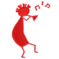 Pegatina de Kokopelli