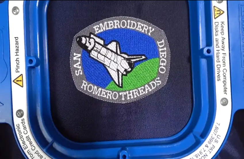 Make sure to embroider nice