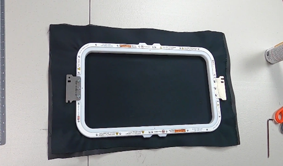 Setup Hoop for PAtch