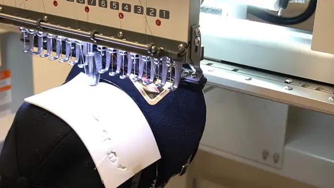 Take the frame into the machine 3