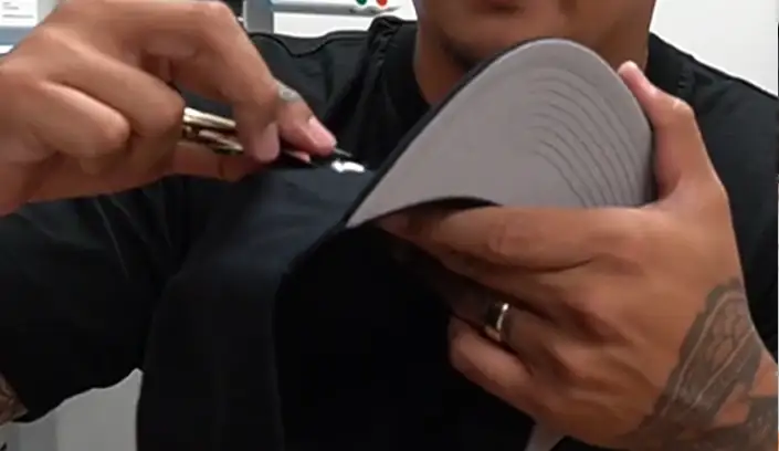 brush to clean the working area