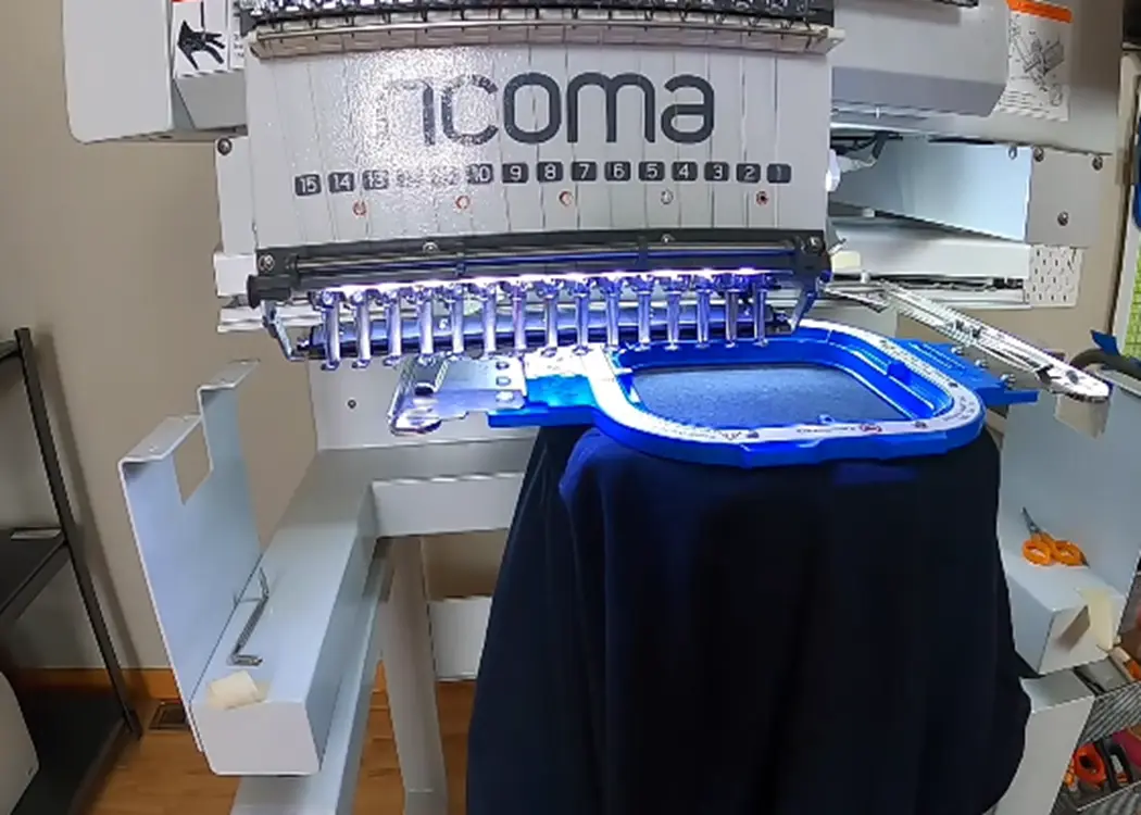 check before Before starting working on embroidery design