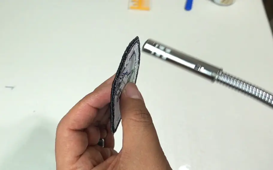cleaning the mini stragglers around the edges