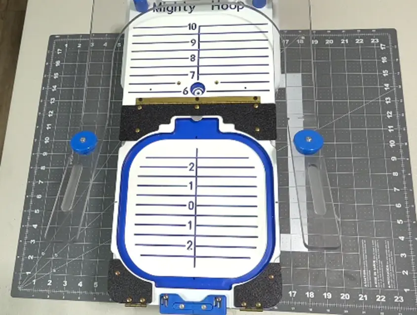hoop with an adjustable stand