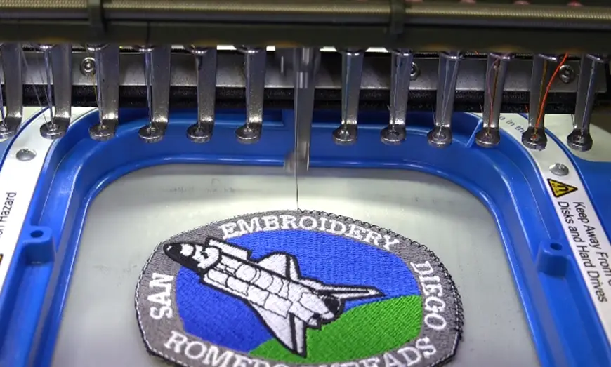 line up the placement stitch with a cut stitch
