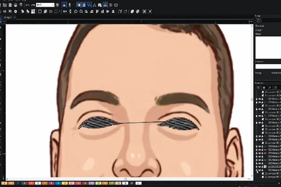Digitize the eye's lens 2