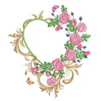 Heart With Roses