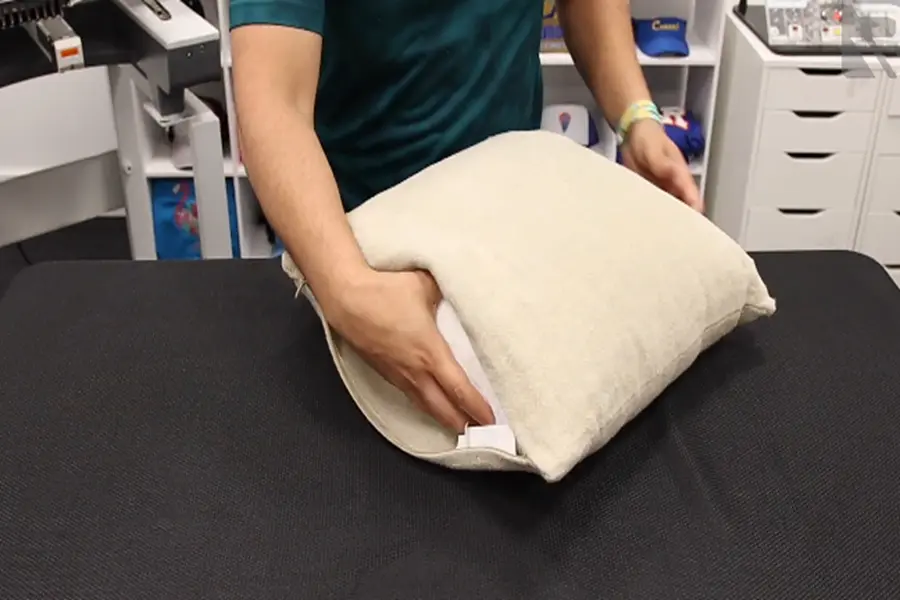 Pillow for embroidery