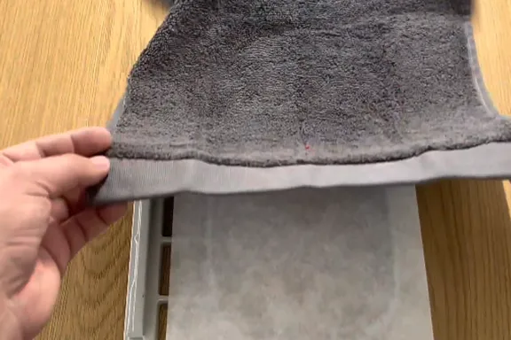 hoop the towel step 2
