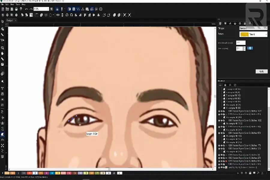 Empecemos por digitalizar los ojos.
