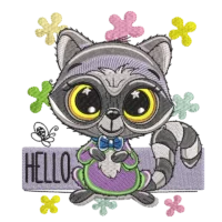 Cute Raccoon