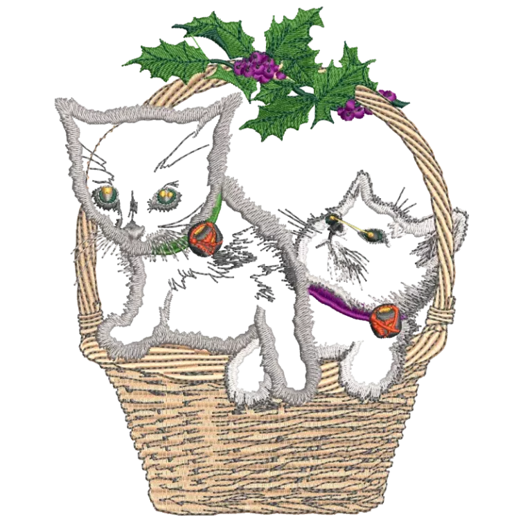 Kittens in a Basket
