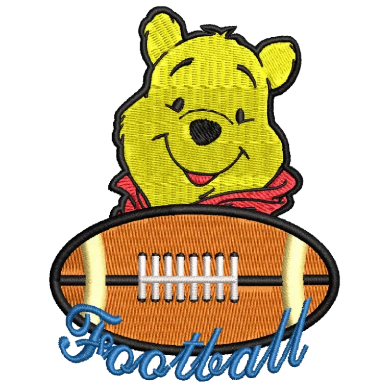 Pooh with Football