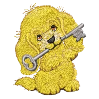 Baby Dog with Key