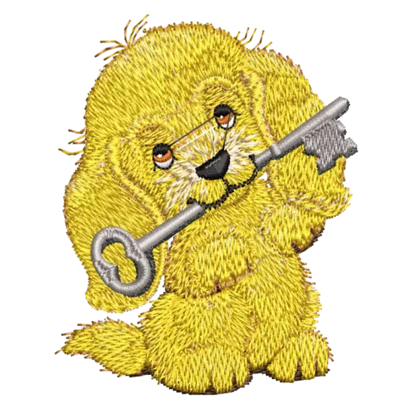 Baby Dog with Key