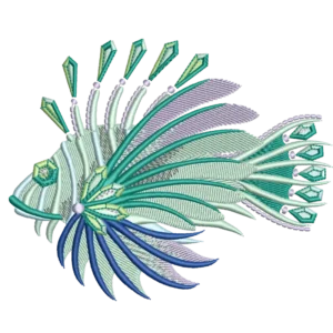 Bejeweled Lionfish