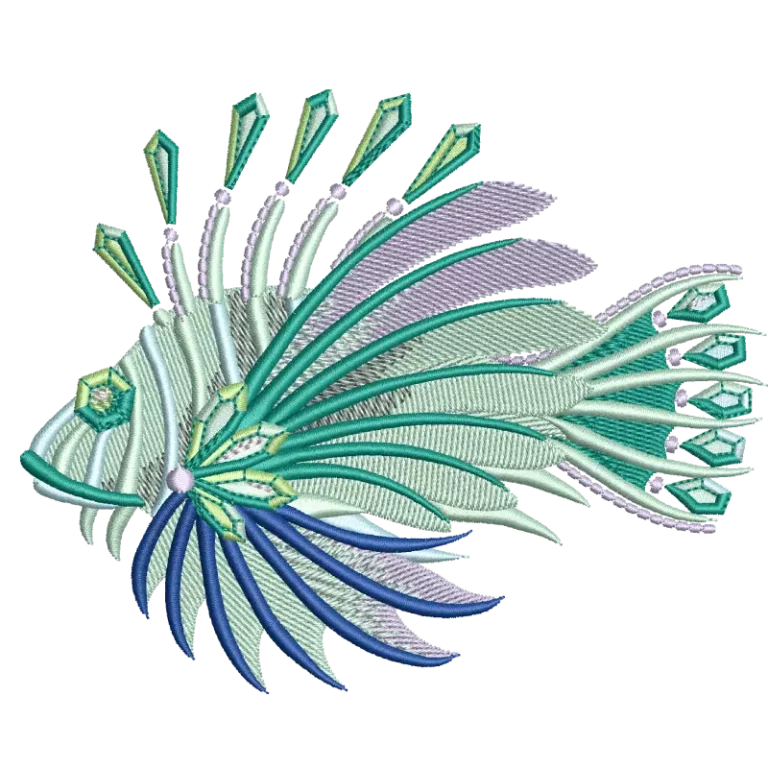 Bejeweled Lionfish