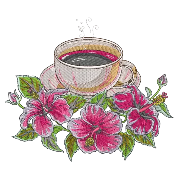 Cup of Hibiscus Tea