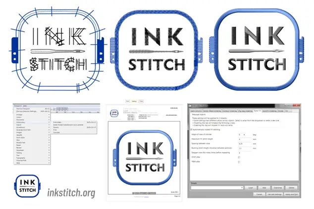 Inkstitch as free embroidery software
