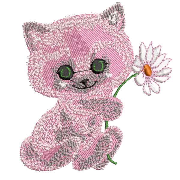 Puppy and Flower